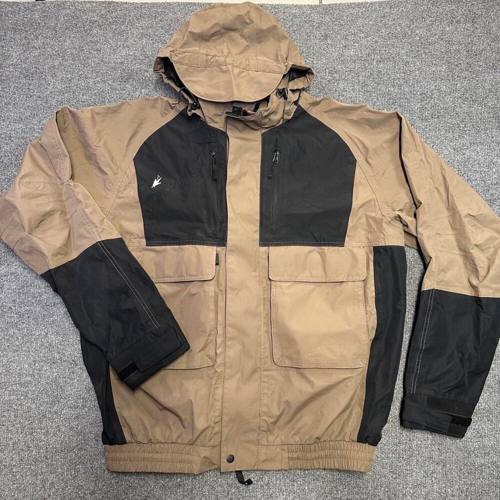 Frogg Toggs Men’s Toads Firebelly Jacket Waterproof Outdoor Gorpcore Zip Up L